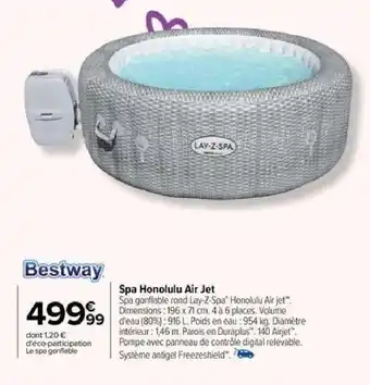 Carrefour Spa Honolulu Air Jet offre