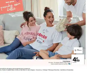 Carrefour T-shirt femme offre