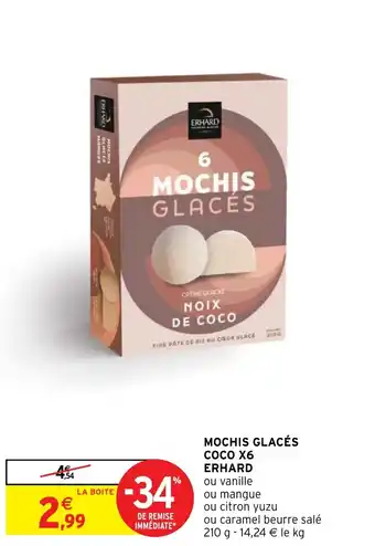 MOCHIS GLACÉS COCO X6 ERHARD