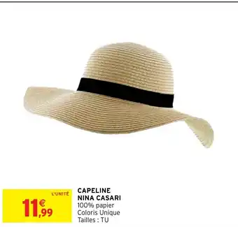 CAPELINE NINA CASARI