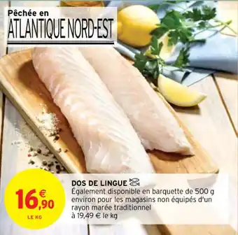 Intermarché Contact DOS DE LINGUE offre