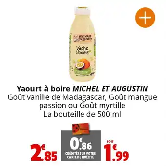 Coccinelle Express Yaourt à boire MICHEL ET AUGUSTIN offre