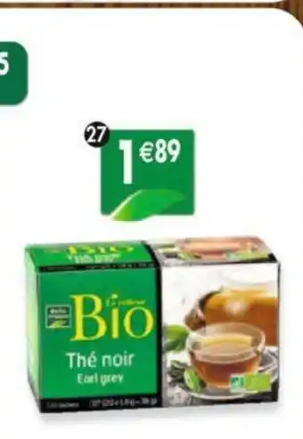 Maximo Thé noir earl grey offre