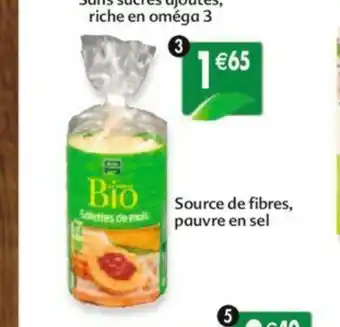 Maximo Galettes de maïs offre