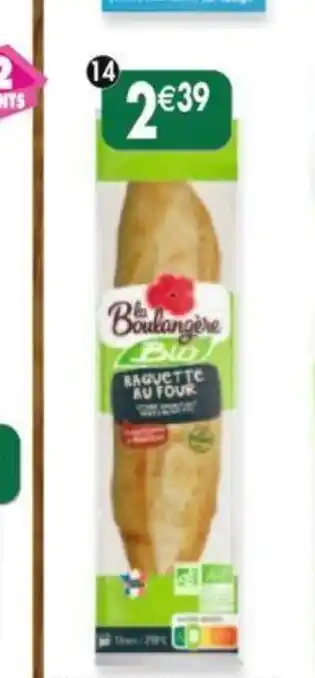 Maximo Baguette au four offre