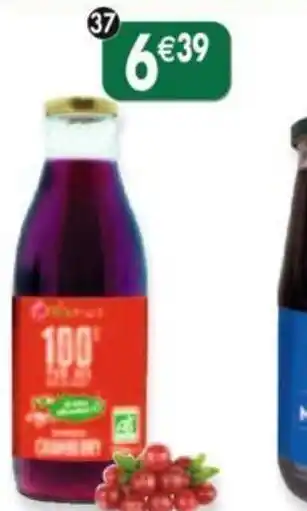 Maximo Pur jus de cranberry offre