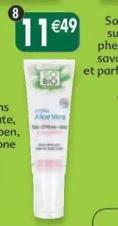 Maximo Gel d'aloe vera pur jus peaux sensibles offre