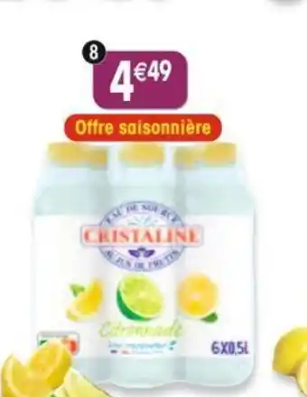 Maximo Cristaline citronnade. offre