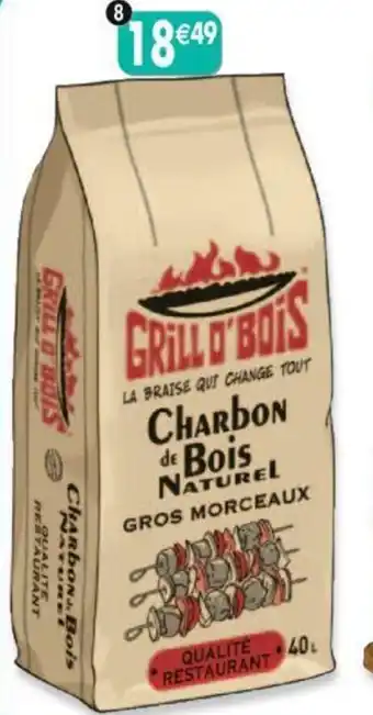 Maximo Charbon de bois "Qualité Restaurant" offre
