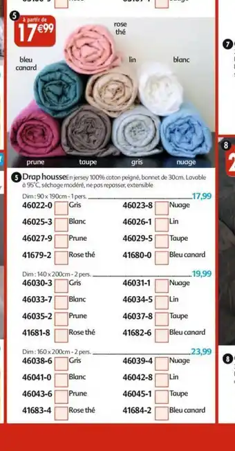 Maximo Drap Housse offre