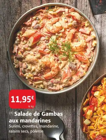 Colruyt Salade de Gambas aux mandarines offre