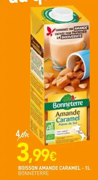 naturéO BONNETERRE BOISSON AMANDE CARAMEL offre