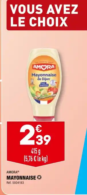 ALDI AMORA MAYONNAISE offre