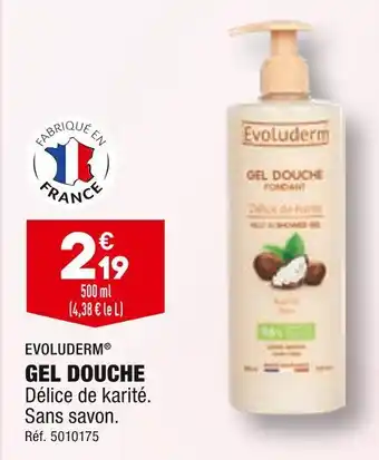 ALDI EVOLUDERM GEL DOUCHE offre