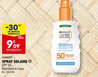 ALDI GARNIER SPRAY SOLAIRE offre