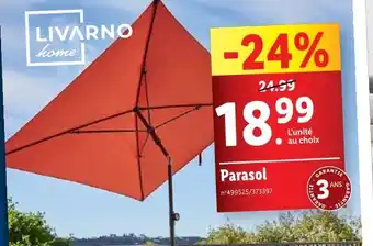 Lidl LIVARNO HOME Parasol offre