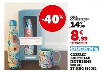 Super U COFFRET BOUTEILLE ISOTHERME offre