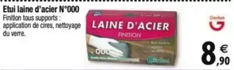 Tridôme Etui laine d'acier N°000 offre