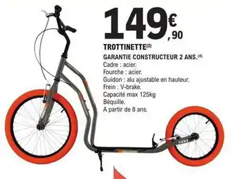 E.Leclerc Sport Trottinette offre