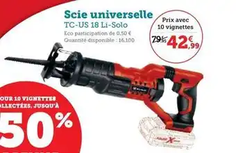 Super U Einhell - scie universe offre