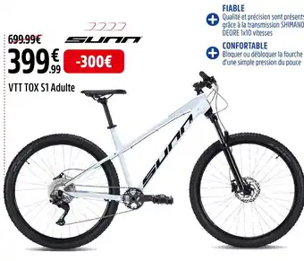 Intersport SUNN VTT TOX S1 Adulte offre