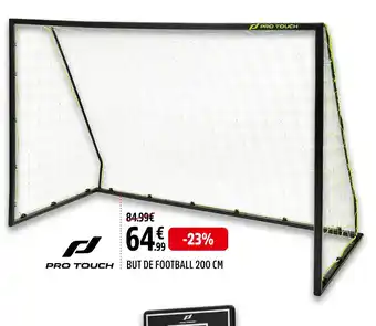 Intersport PRO TOUCH BUT DE FOOTBALL 200 CM offre