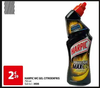 Auchan HARPIC WC GEL CITROENFRIS offre