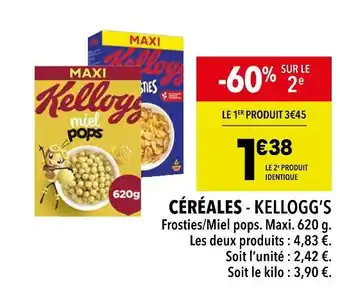 Supeco KELLOGG’S CÉRÉALES offre