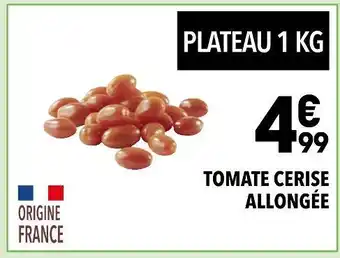 Supeco TOMATE CERISE ALLONGÉE offre