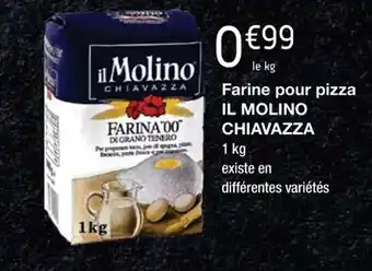 Cora x Carrefour Farine pour pizza IL MOLINO CHIAVAZZA offre