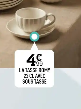 Centrakor LA TASSE ROMY 22 CL AVEC SOUS TASSE offre