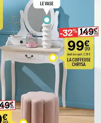 Centrakor LA COIFFEUSE CHRYSA offre
