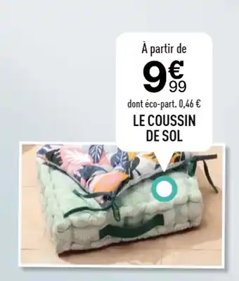 Centrakor LE COUSSIN DE SOL offre