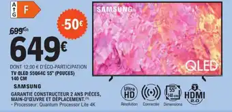 E.Leclerc TV QLED 55Q64C 55" (POUCES) 140 CM offre