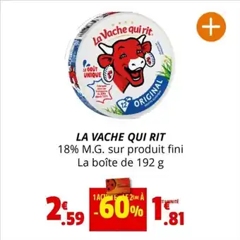 Coccinelle Supermarché LA VACHE QUI RIT offre