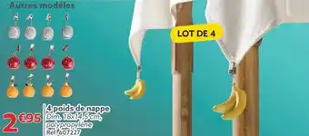 Gifi 4 poids de nappe offre