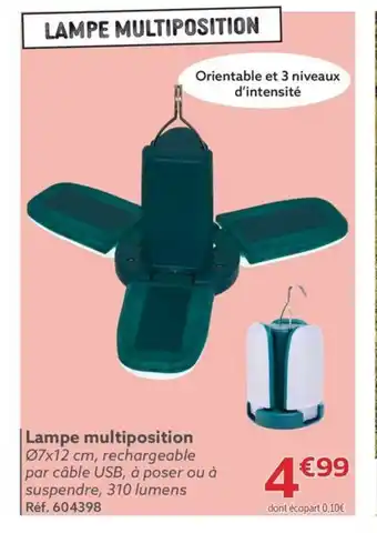 Gifi Lampe multiposition offre