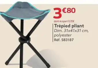 Trépied pliant