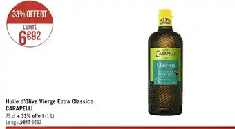 Casino Supermarchés Huile d'Olive Vierge Extra Classico offre