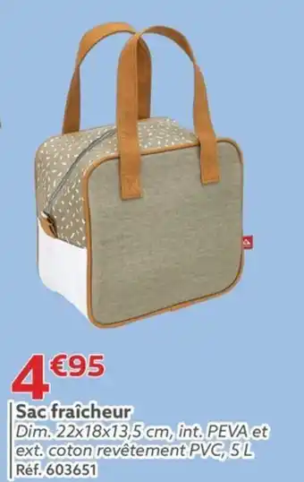 Gifi Sac fraîcheur offre