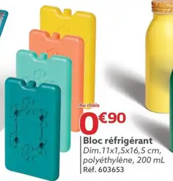 Gifi Bloc réfrigérant offre