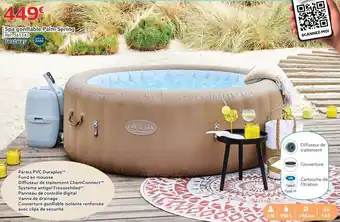 Gifi Spa gonflable Palm Spring offre