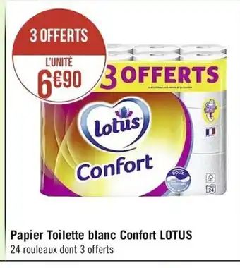 Casino Supermarchés Papier Toilette blanc Confort offre