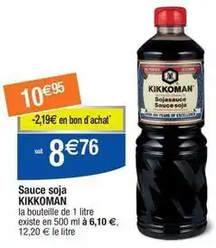 Migros Kikkoman - sauce soja offre