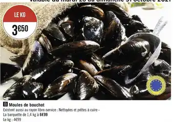 Moules de bouchot