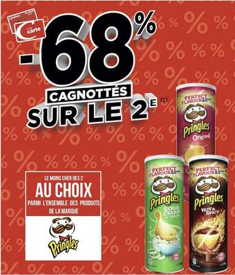 Pringles bon plan sur l’ensemble des produits de la marque pringles