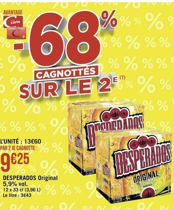 Desperados desperados original 5,9% vol