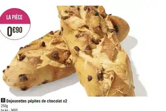Dejeunettes pépites de chocolat x2