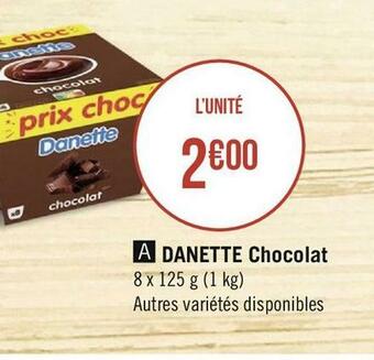 Géant Casino Danette danette chocolat offre