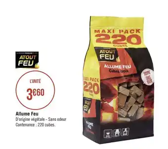 Géant Casino Allume feu offre